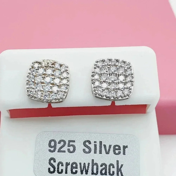 "925 Sterling Silver Cubic Zirconia Earrings, U19254585 - Picture 12 of 12